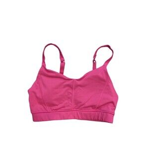 Size Small Athletic Works Core Active Lattice Back Sports Bra Pink